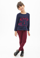 Thumbnail for your product : Forever 21 girls Raccoon Graphic Sweater (Kids)