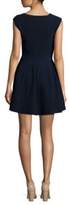 Thumbnail for your product : Milly Textured Godet Dress