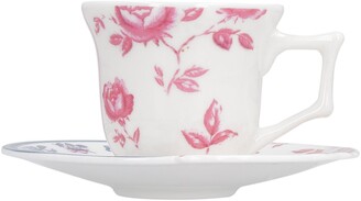 Seletti Hybrid Leonia Coffee Cup And Saucer Set