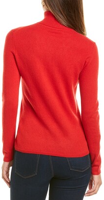 InCashmere Basic Turtleneck Cashmere Sweater