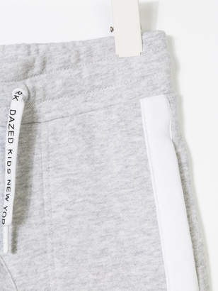 DKNY logo print shorts