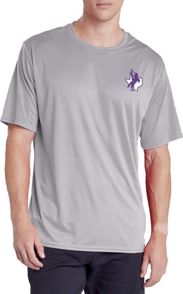 Tarleton State University Adult Sport Active T-Shirt Left Chest Logo, Athletic Heather, 2X-Large