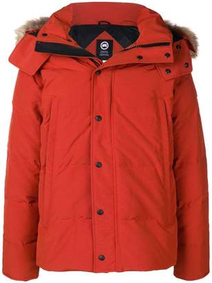 Canada Goose hooded padded jacket
