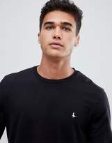 Thumbnail for your product : Jack Wills Long Sleeve Logo T-Shirt In Black