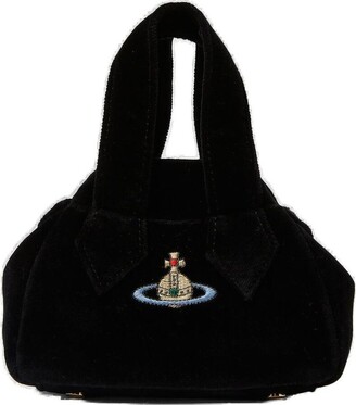 Velvet handbag Louis Feraud Black in Velvet - 23639292