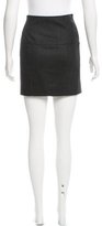Thumbnail for your product : Burberry Virgin Wool Mini Skirt