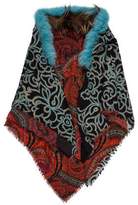 Thumbnail for your product : Etro Printed Cashmere Blend Shawl