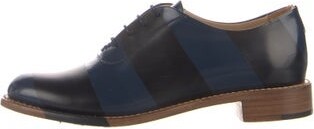The Office of Angela Scott Leather Oxfords
