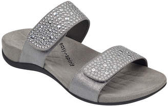 Easy Spirit Womens Abaft Adjustable Strap Flat Sandals