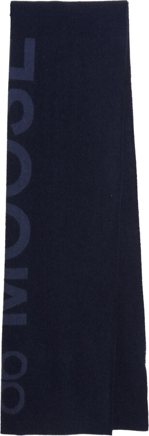 Moose Knuckles Lettering Logo Scarf - ShopStyle Scarves