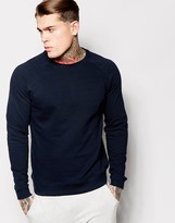 Thumbnail for your product : ASOS Sweatshirt With Crew Neck And Raglan Sleeves