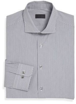 Pal Zileri Regular-Fit Micro Check Dress Shirt
