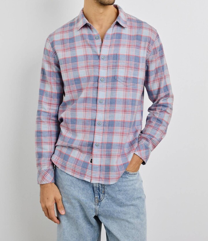 Rails Wyatt Shirt In Ruby Seadragon