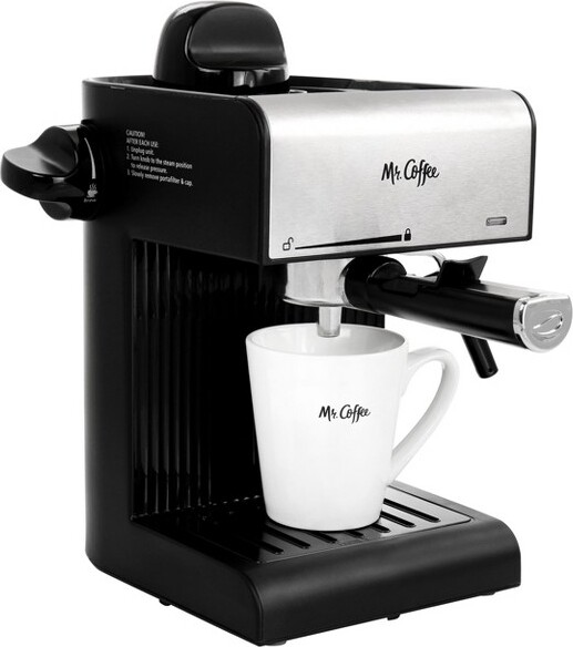 Mr. Coffee Pod and 10-Cup Space-Saving Combo Brewer in Black