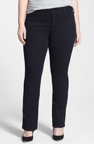 Thumbnail for your product : NYDJ Plus Size Women's 'Billie' Stretch Mini Bootcut Jeans