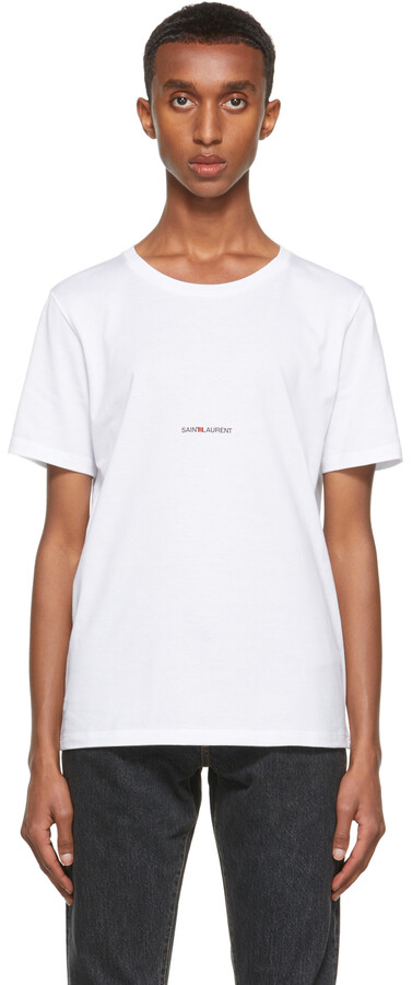 Saint Laurent Men's T-shirts | Shop the world's largest collection 