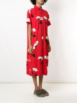 Thumbnail for your product : OSKLEN Floral Print Shirt Dress