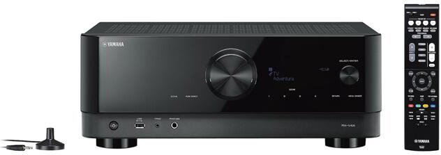 YAMAHA RX-V4A 5.2-channel AV Receiver with 8K HDMI and MusicCast - Black