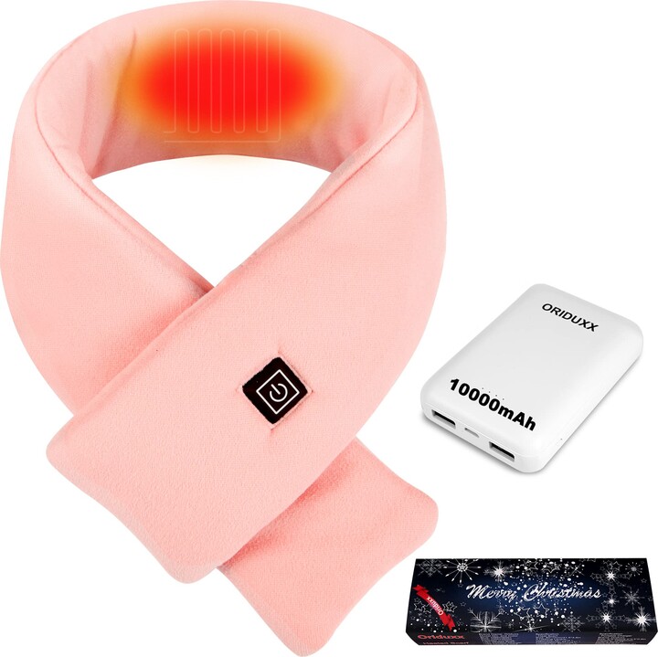 Oriduxx Heated Scarf Electric Heat Scarves with Heating Pad