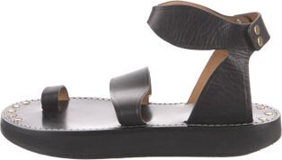 Isabel Marant Leather Studded Accents Gladiator Sandals