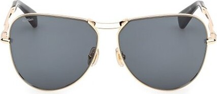Max Mara Pilot-Frame Sunglasses