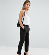 Thumbnail for your product : ASOS PETITE Cigarette Pants With Belt