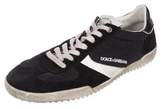 Thumbnail for your product : Dolce & Gabbana Suede Low-Top Sneakers