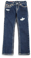 Thumbnail for your product : True Religion Boy's Jack Slim-Fitting "Super T" Jeans