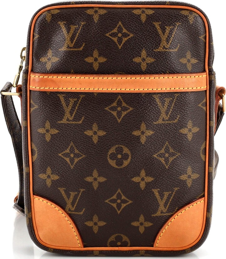 Louis Vuitton Clapton Handbag Damier and Leather PM - ShopStyle