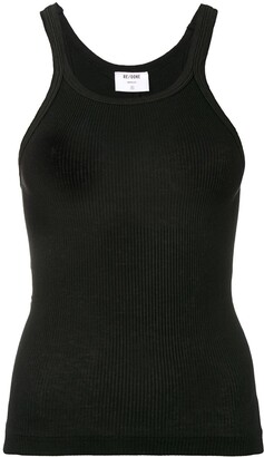 RE/DONE black ribbed tank top