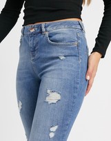 Thumbnail for your product : Ted Baker Kimmle distressed skinny jeans in blue