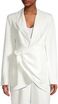 Thumbnail for your product : Significant Other Olivia Wrap-Front Blazer