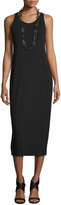 Thumbnail for your product : Eileen Fisher Sleeveless Jersey Midi Dress, Petite