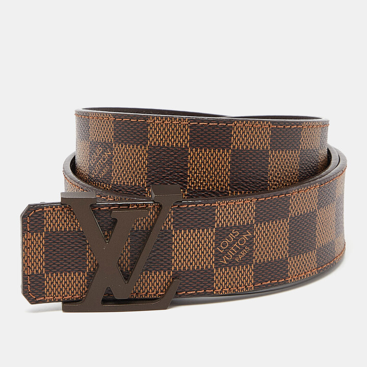 Louis Vuitton Dauphine 25mm Reversible Belt, Brown, 90