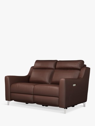 John Lewis & Partners Elevate Medium 2 Seater Power Recliner Leather Sofa