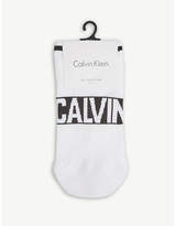 Thumbnail for your product : Calvin Klein Kira logo liner socks