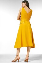 Thumbnail for your product : Karen Millen Compact Stretch Button Waist Midi Dress