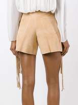 Thumbnail for your product : Chloé fringed shorts