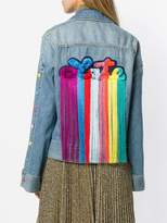 Thumbnail for your product : Mira Mikati embroidered retro denim jacket