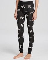 Thumbnail for your product : Wildfox Couture Leggings - Snowflake Thermal Knit