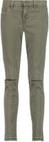 Thumbnail for your product : J Brand 811 Distressed Mid-rise Skinny Jeans