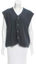 Thumbnail for your product : Saint Laurent V-neck Button-Up Vest