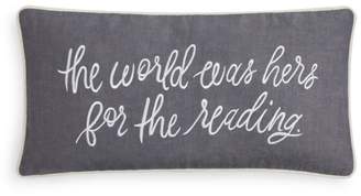 Kate Spade Was Hers for the Reading Decorative Pillow, 10" x 20"