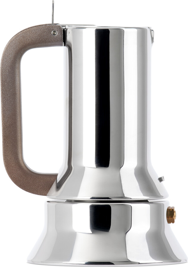 Alessi Silver 9090 Espresso Coffee Maker