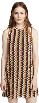 Anna Sui Zigzag Mini Dress