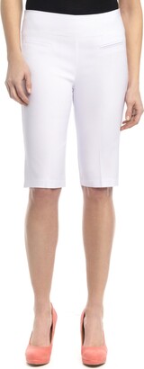 Rekucci Womens Ease in to Comfort Fit Pull-On Modern City Shorts 