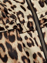 Thumbnail for your product : Generation Love Barron Leopard Windbreaker Jacket