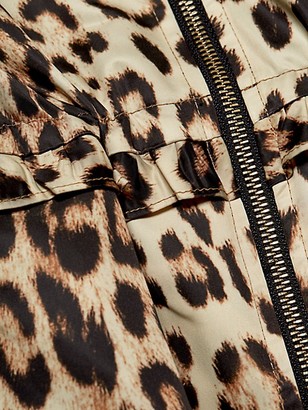Generation Love Barron Leopard Windbreaker Jacket