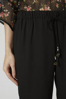 Thumbnail for your product : Topshop Band of gypsies Woven flares