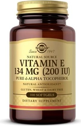 Solgar Vitamin E Alpha Softgels ,200 Iu ,100 S Gels